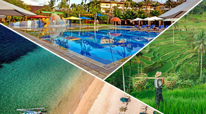 Combiné Charmes Balinais & Prama Sanur Beach 4* by Ôvoyages, Combiné Indonésie par Ôvoyages Combiné Charmes Balinais & Prama Sanur Beach 4* by Ôvoyages, Combiné Indonésie par Ôvoyages
