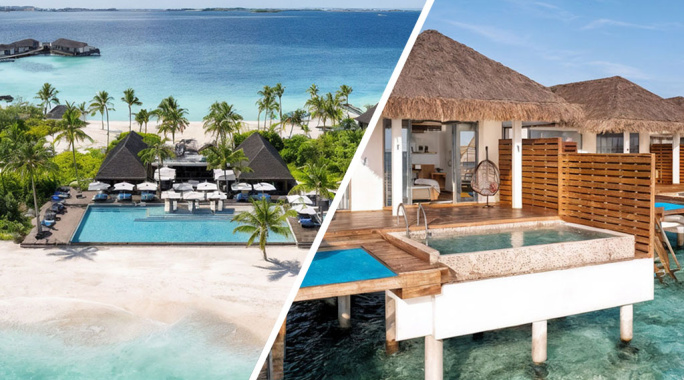 Combiné dusitD2 Feydhoo Maldives 5*by Ôvoyages :Beach Villa & Overwater Villa avec piscine privative, Combiné Maldives par Ôvoyages Combiné dusitD2 Feydhoo Maldives 5*by Ôvoyages :Beach Villa & Overwater Villa avec piscine privative, Combiné Maldives par Ôvoyages