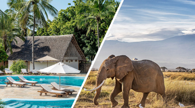 Combiné Circuit Amboseli, Tsavo Ouest & Est en 5 nuits + Ôclub Select Diamonds Malindi 5*, Circuit Kenya par Ôvoyages Combiné Circuit Amboseli, Tsavo Ouest & Est en 5 nuits + Ôclub Select Diamonds Malindi 5*, Circuit Kenya par Ôvoyages