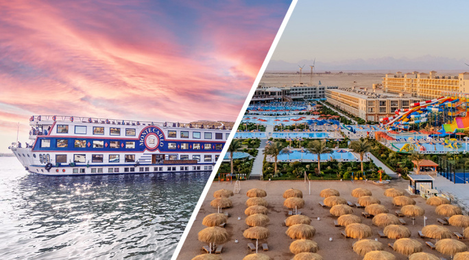 Combiné Croisière Ôclub 5* sur le Nil avec visites en option & séjour balnéaire à Hurghada en 4*, Circuit Egypte, Hurghada par Ôvoyages Combiné Croisière Ôclub 5* sur le Nil avec visites en option & séjour balnéaire à Hurghada en 4*, Circuit Egypte, Hurghada par Ôvoyages