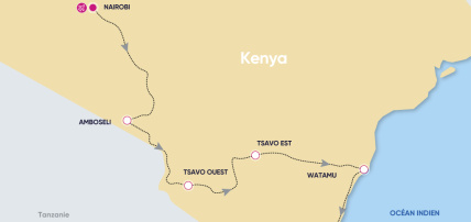 Ôcircuit Essentiel - Découverte du Kenya, de la savane à l'océan Indien, Circuit Kenya par Ôvoyages Ôcircuit Essentiel - Découverte du Kenya, de la savane à l'océan Indien, Circuit Kenya par Ôvoyages