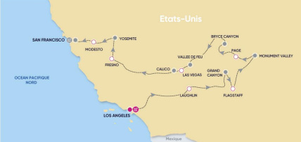 Circuit L'Ouest Américain en Famille 2* & 3*, Circuit Etats-Unis, Côte Ouest par Ôvoyages Circuit L'Ouest Américain en Famille 2* & 3*, Circuit Etats-Unis, Côte Ouest par Ôvoyages