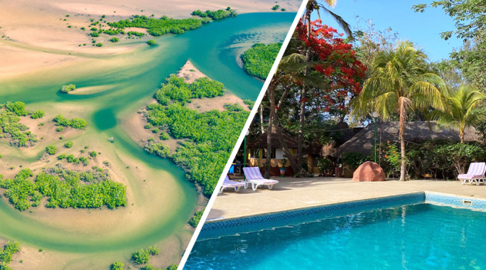 Combiné Circuit Découverte de la Mangrove 3* & Ôclub Experience African Village Bougainvillées 3*, Circuit Sénégal par Ôvoyages Combiné Circuit Découverte de la Mangrove 3* & Ôclub Experience African Village Bougainvillées 3*, Circuit Sénégal par Ôvoyages
