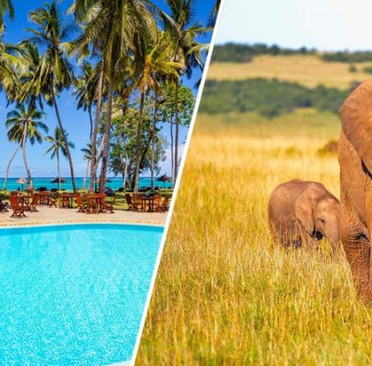 Hôtel Diani Sea Lodge 4* + Safari 1 nuit, Combiné Kenya par Ôvoyages Hôtel Diani Sea Lodge 4* + Safari 1 nuit, Combiné Kenya par Ôvoyages