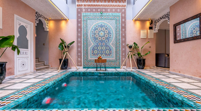 Riad Dar El Ghali, Séjour Maroc, Marrakech par Ôvoyages Riad Dar El Ghali, Séjour Maroc, Marrakech par Ôvoyages