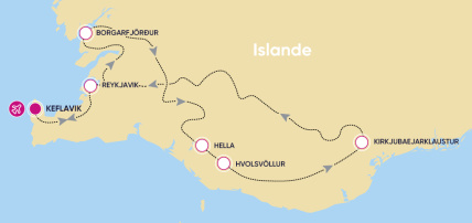 Autotour entre Glaciers & Aurores Boréales 3*, Circuit Islande par Ôvoyages Autotour entre Glaciers & Aurores Boréales 3*, Circuit Islande par Ôvoyages